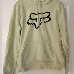 Fox light yellow boundary Fleece Hoodie
